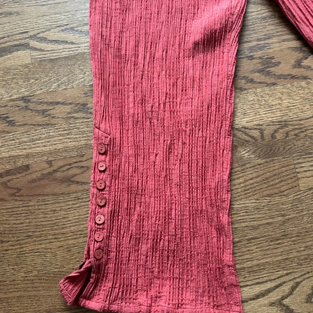 SOFT SURROUNDINGS PL TWO PIECE SET PANTS TUNIC ROSE CRINKLE GAUZE - Picture 7 of 9